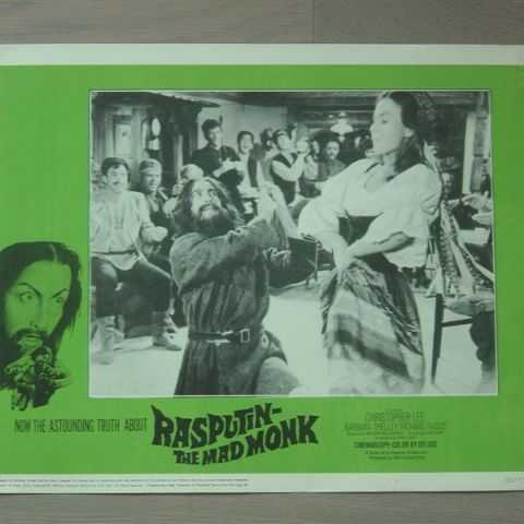 'Rasputin-the mad monk' (C. Lee) (Original U.S. lobby-still 5)